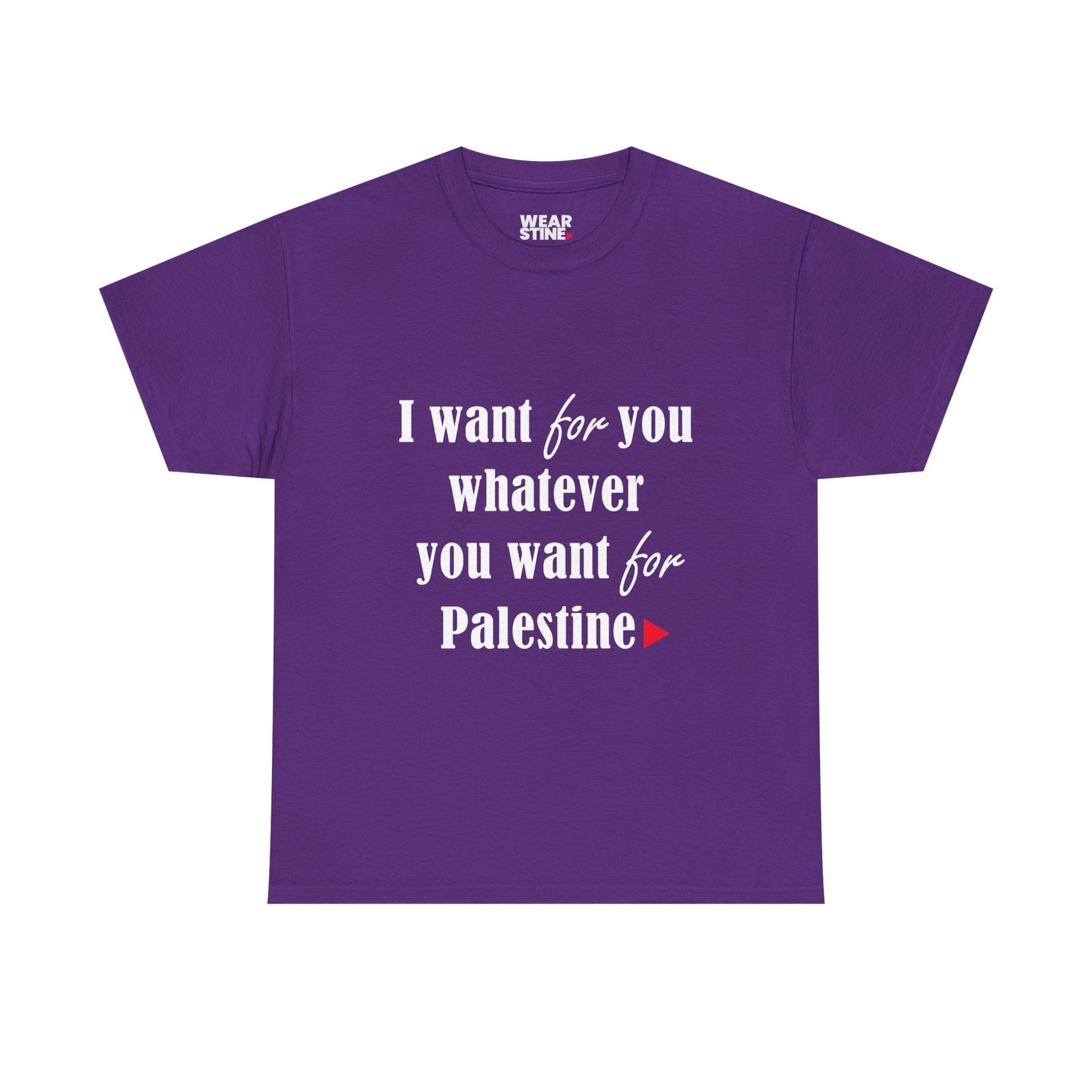 Whatever You Want for Palestine, Tee