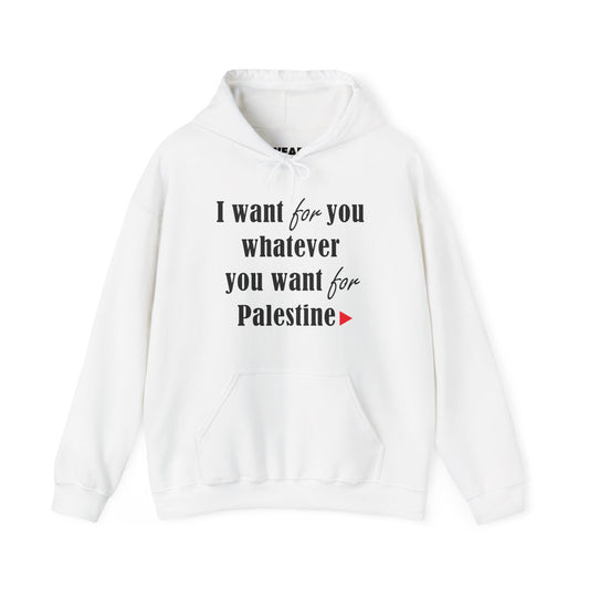 Whatever You Want for Palestine, Hoodie