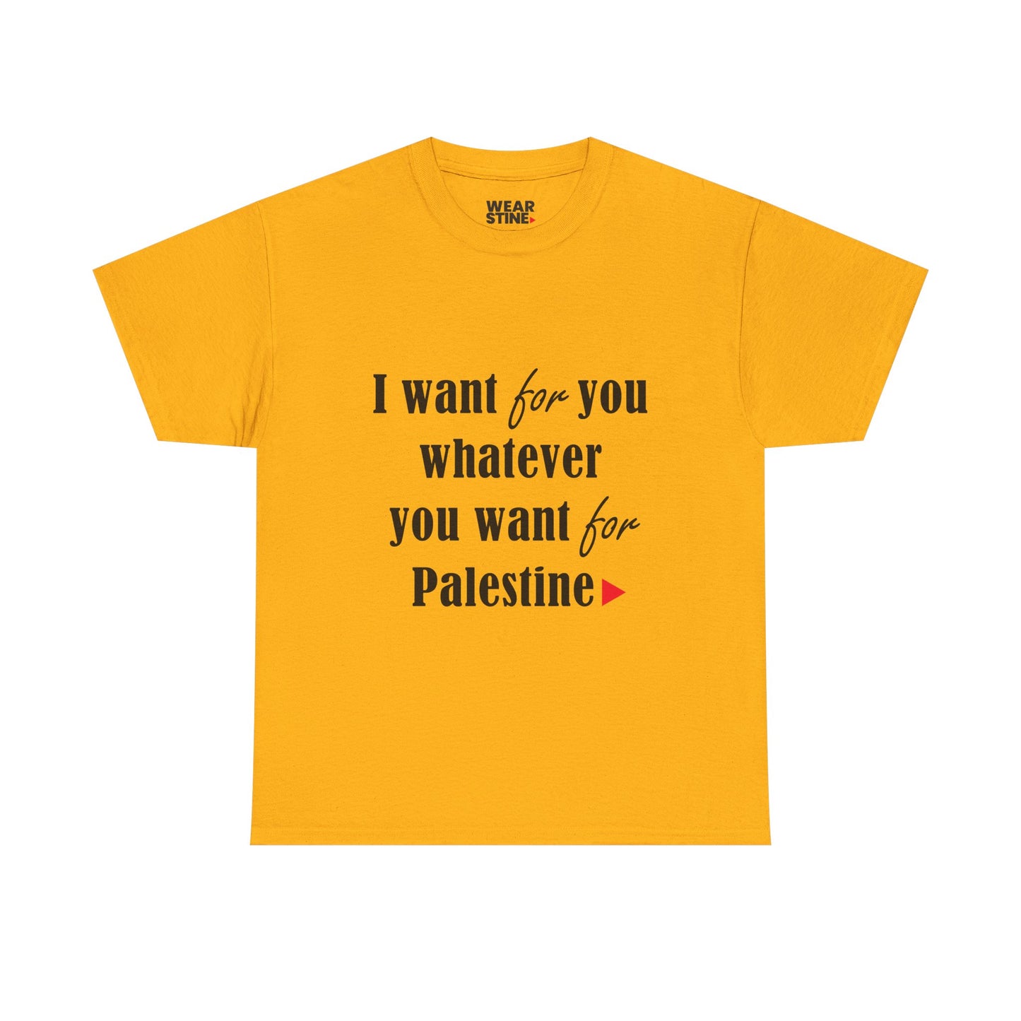 Whatever You Want for Palestine, Tee