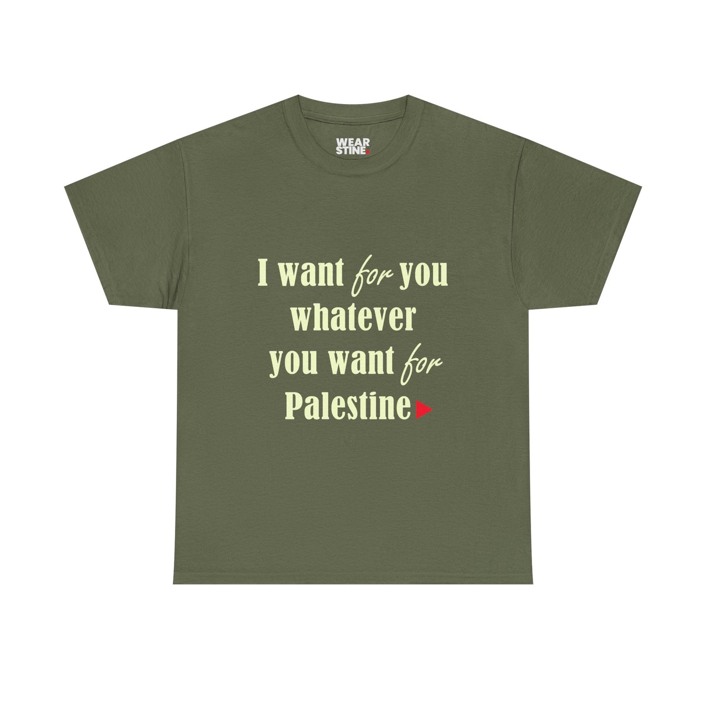 Whatever You Want for Palestine, Tee