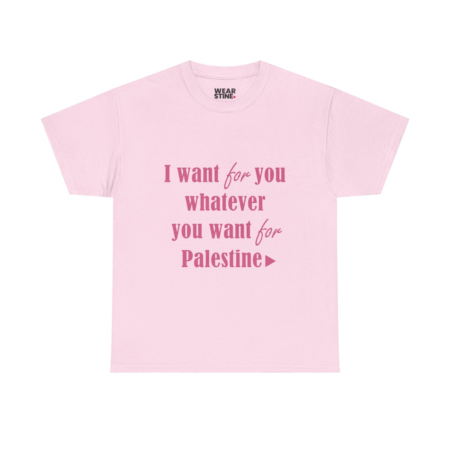 Whatever You Want for Palestine, Tee